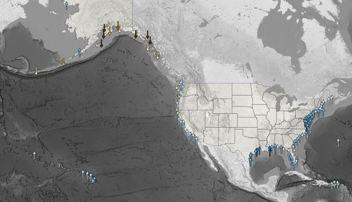 America's Sea Level Has Risen 6.5 Inches Since 1950 - Sea Level Rise