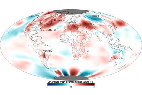 August 2012 Global Climate Update