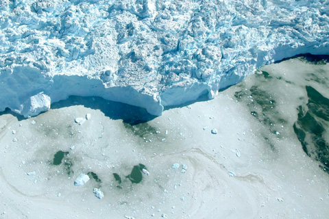 Greenland ice loss in 2020 was below the record but above average