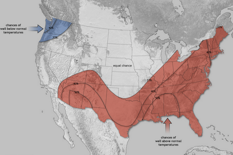 Spring 2012 climate outlook favors warm, dry conditions in South