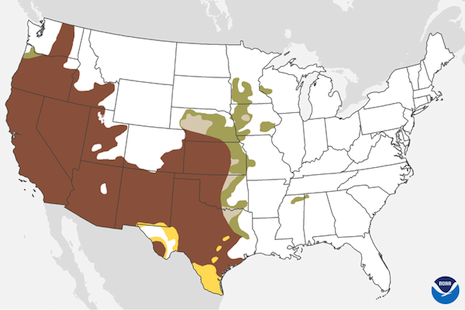 Data Snapshots: Drought Outlook for May 2014