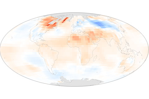 Climate Patterns & 2010 Temperatures