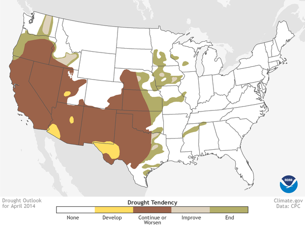 Drought Outlook 2014 04