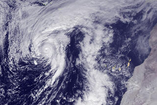 Map image for In case you missed it, there was an Atlantic hurricane in January