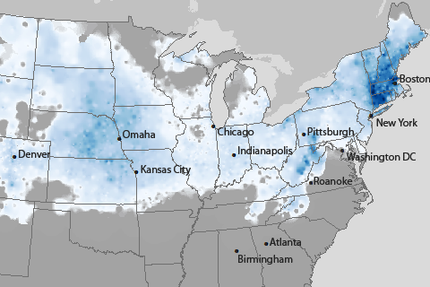 Ranking This Winter's Eastern Storms