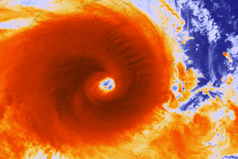 Tropical Cyclone Winston causes devastation in Fiji, a tropical paradise