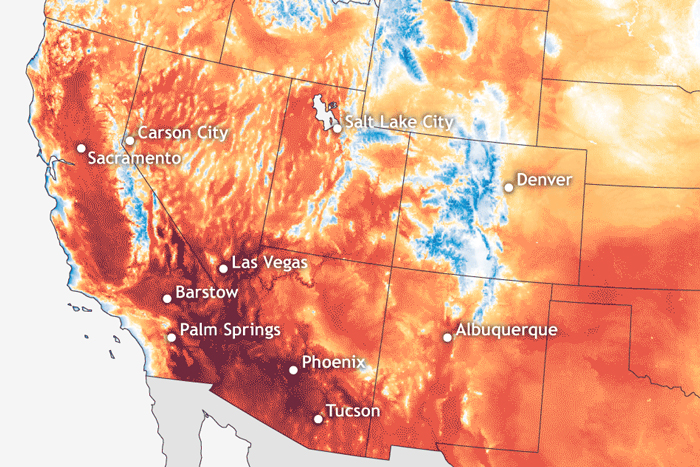 Record-breaking June 2021 heatwave impacts the U. S. West