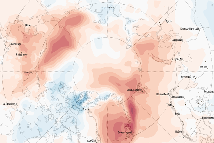 Western Arctic Ocean could be a nitrous oxide hotspot under a warming climate