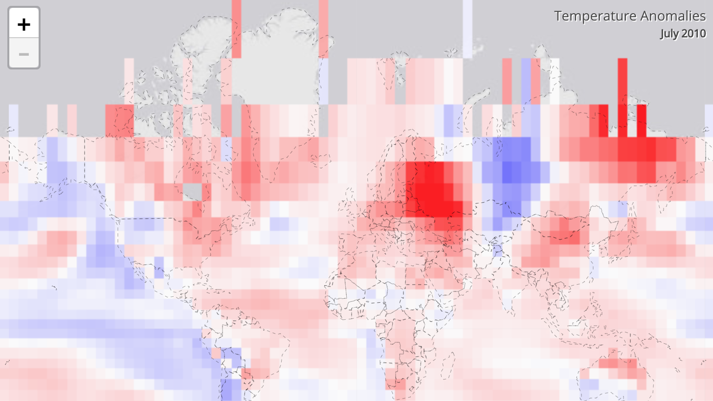 Example full sized image for Global Temperature Anomalies -  Map Viewer