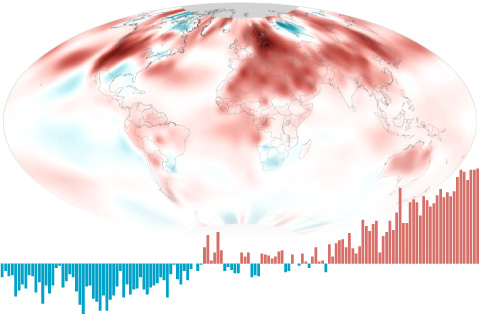 Earth's hottest month was record hot in 2021