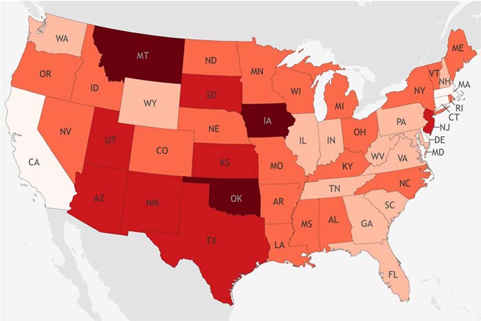 The U.S. drought vulnerability rankings are in: How does your state compare?  
