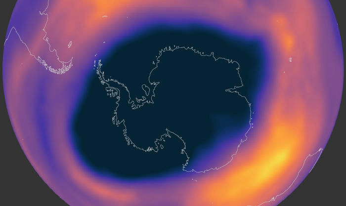 2021 Antarctic ozone hole larger than average