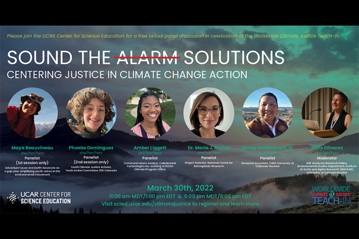 CPO's CEE Amber Liggett to participate in 2022 Worldwide Climate Justice Teach-in Event