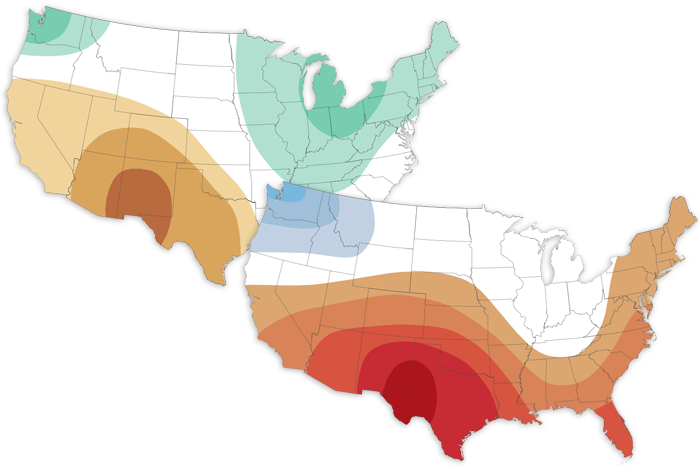 April 2022 U.S. Climate Outlook: Warmth favored for the southern and eastern U.S.