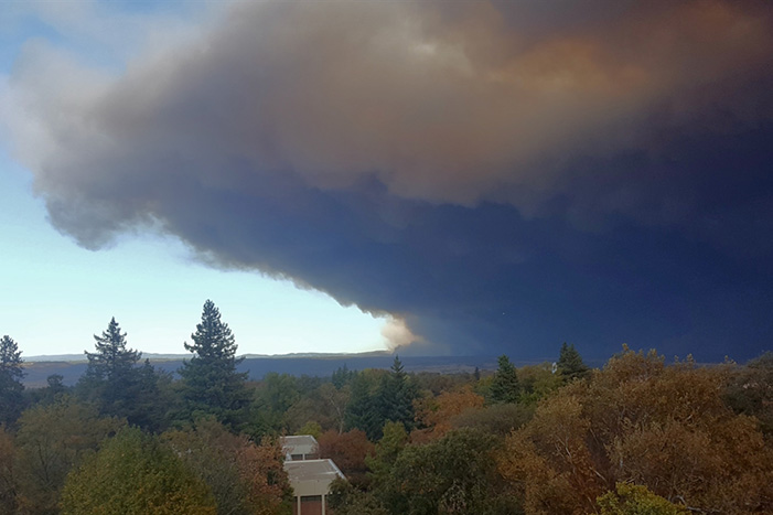 Study validates accuracy of NOAA's smoke forecasting model during the Camp Fire