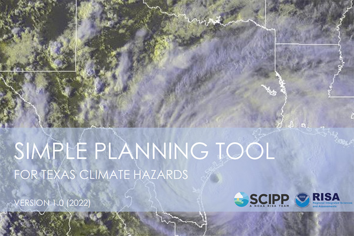 The Southern Climate Impacts Planning Program expands the Simple Planning Tool to Texas