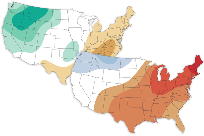 November 2022 U.S. Climate Outlook: Drier and warmer than average likely across the East