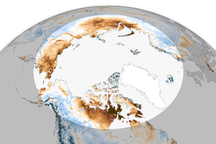 Early snowmelt across Arctic in 2022 continues long-term pattern