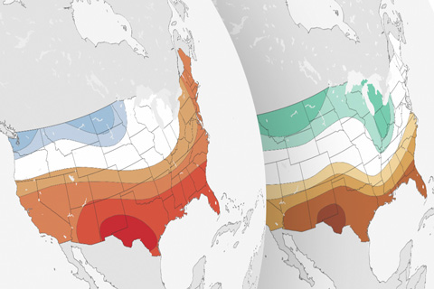 2020-21 Winter outlook leans warm and dry across southern U. S.