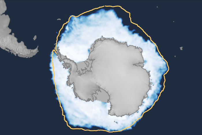 2024 Antarctic sea ice winter maximum second lowest on record