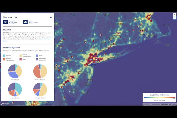 First-of-its-kind dataset connects greenhouse gases and air quality