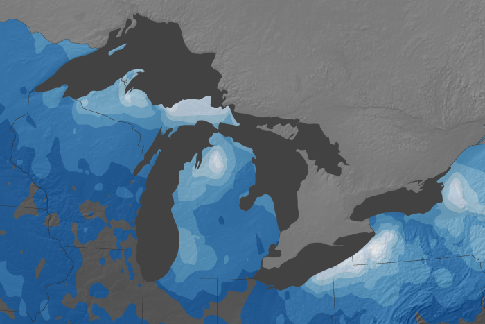 Record-breaking lake effect snow arrives as winter starts