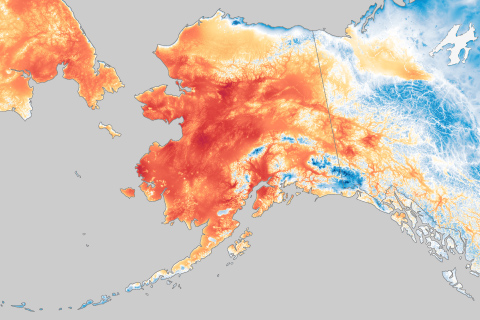 High temperatures smash all-time records in Alaska in early July 2019