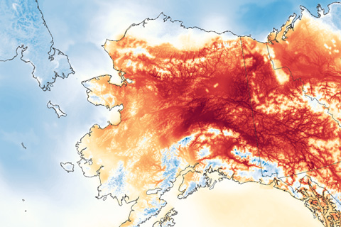 Alaska sets new record for earliest day with temperatures in the 90s