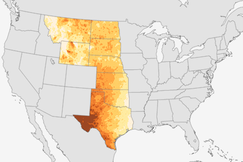 Longer dry spells in store for U.S. Great Plains