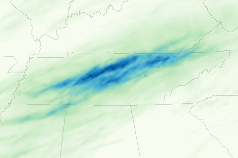 Torrential spring rains lead to flash flooding around Nashville at end of March 2021