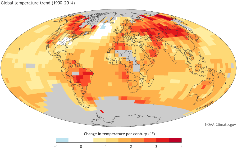 What's the difference between global warming and climate change? NOAA