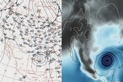 Weather time machine provides reconstruction of 1915 Galveston hurricane