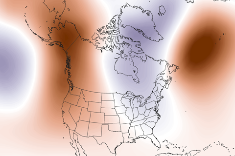 The tropics as a prime suspect behind the warm-cold split over North America during recent winters