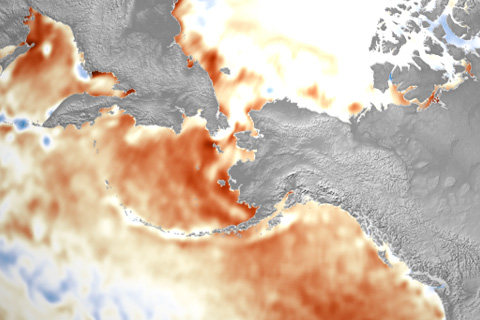 Record September warmth for Alaska maritime locations