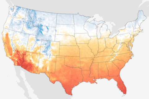 What will average U.S. temperatures look like in future Octobers? 