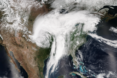 Tornados and blizzards. It's spring across the Great Plains!