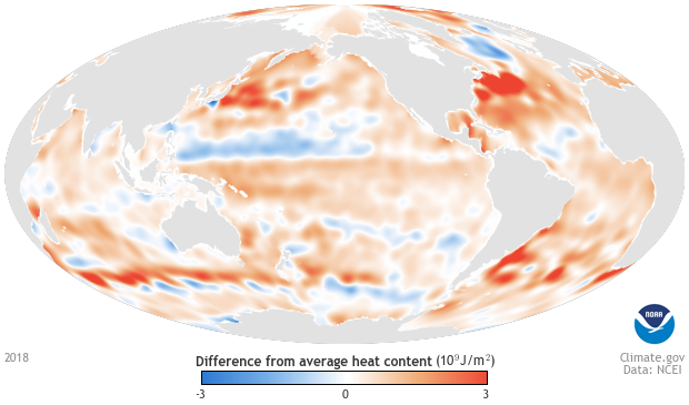 Climate Change: Ocean Heat Content | NOAA Climate.gov