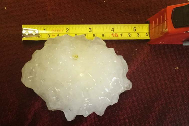 From giant hailstones to the most snow in a day, state extremes show us just how BIG the weather can get