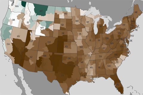 November 2012 U. S. climate update: word of the month is 'dry'