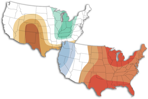 March 2021 outlook: A warm start to meteorological spring for the central and eastern United States