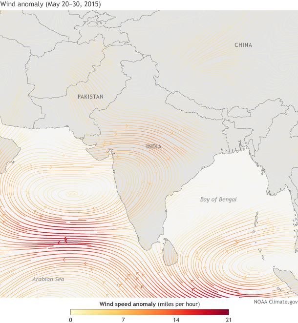India wind map