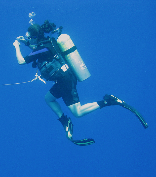 Katherine Allen diving