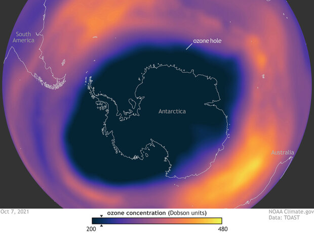 The ozone hole shrank, showing the world can solve environmental
