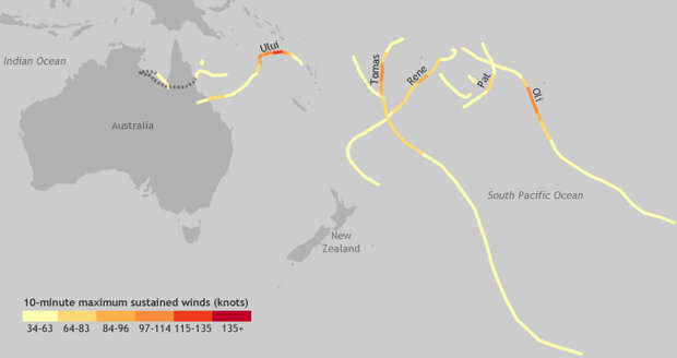 cyclone track map