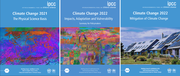 IPCC AR6 covers