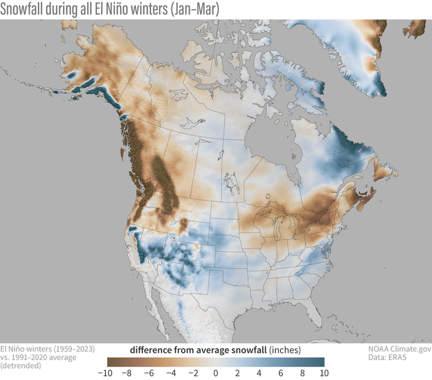 Spring brings snow to northern states after mild winter - The