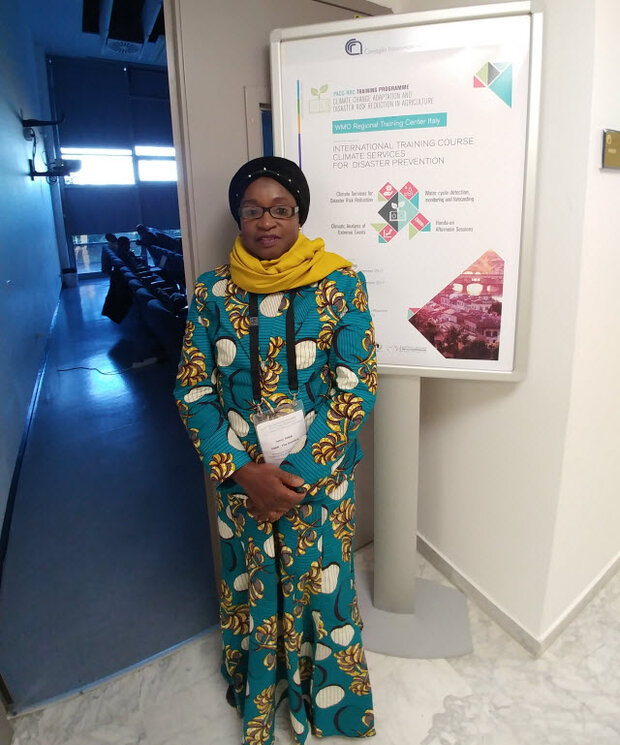 Ms. Fatou Sima, Principal Meteorologist, Gambia's Department of Water Resources