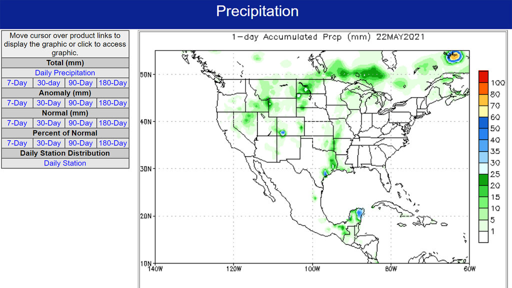 Recent Precipitation and Temperature (including Normals and Anomalies ...