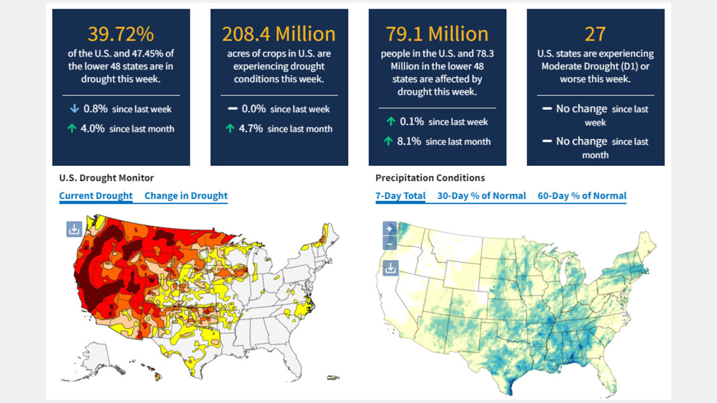 Drought.gov - Maps, Graphs, And More | NOAA Climate.gov