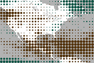 Map image for Precipitation Changes over North America: Do the Models Agree?